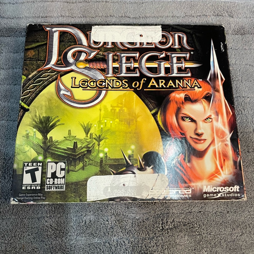 Microsoft Dungeon Siege: Legends of Aranna - Black and Yellow